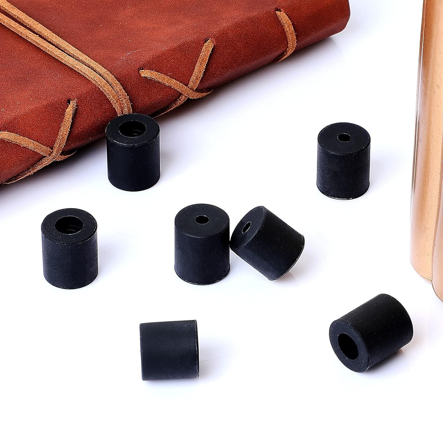 Upgrade Your 3D Printers with 8 Silicone Bed Mounts - CR-10 & Ender 3 Compatible