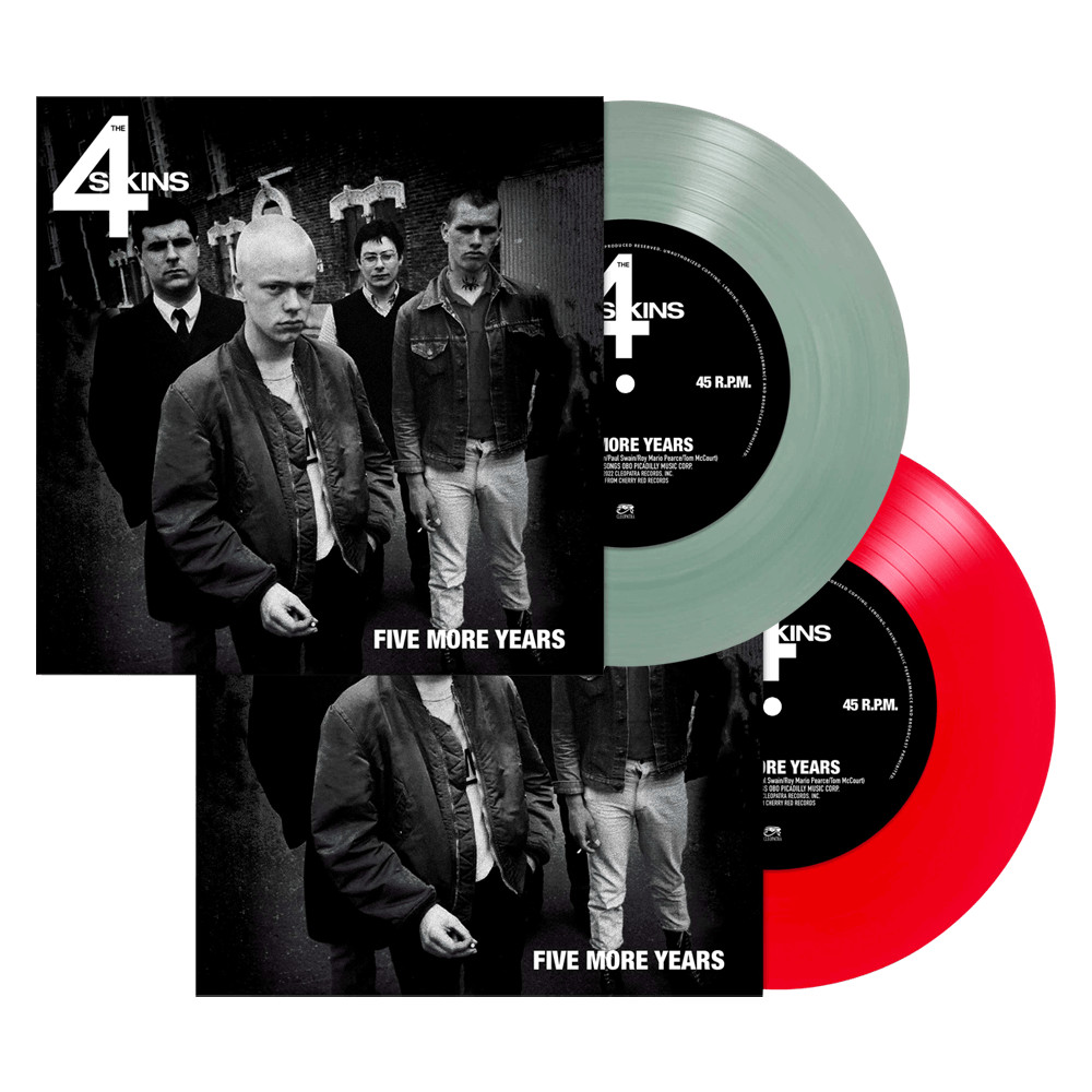 The 4-Skins - Five More Years (Colored 7" Vinyl)