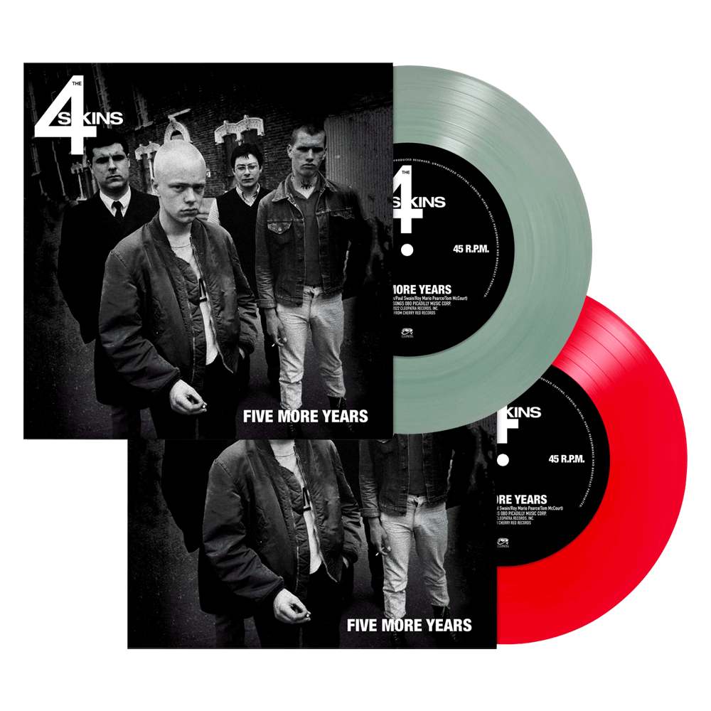 The 4-Skins - Five More Years (Colored 7" Vinyl)