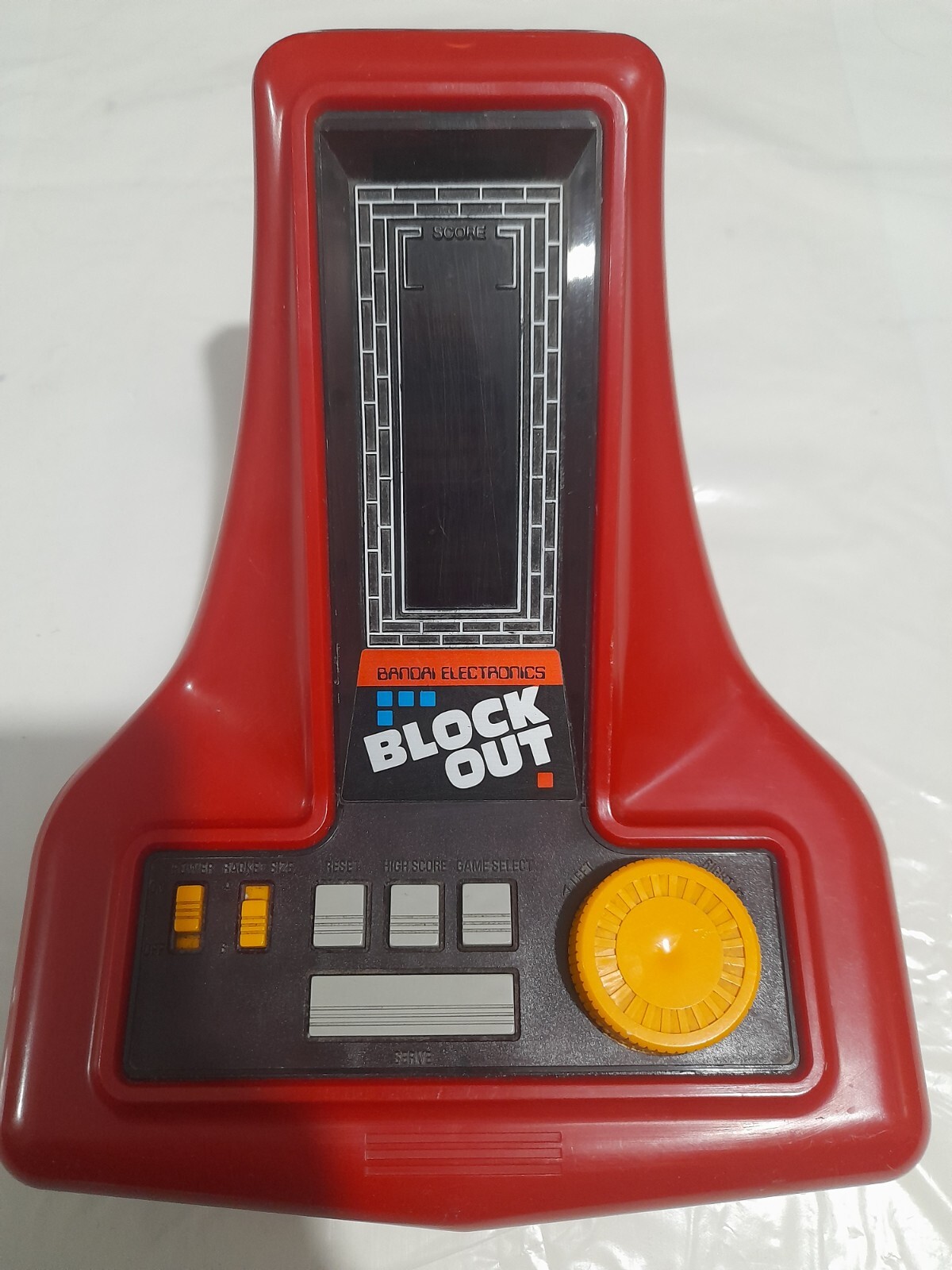 Bandai Electronics FL The Block LSI Portable Game Tabletop Works RARE Japan F/S