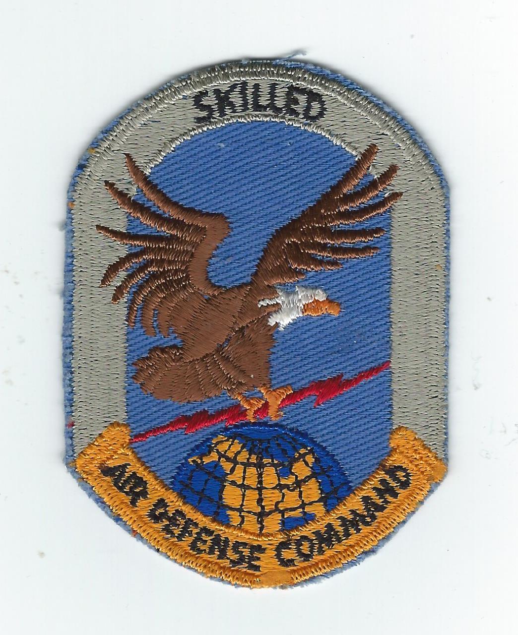 1960s-70s AIR DEFENSE COMMAND SKILLED #1 patch