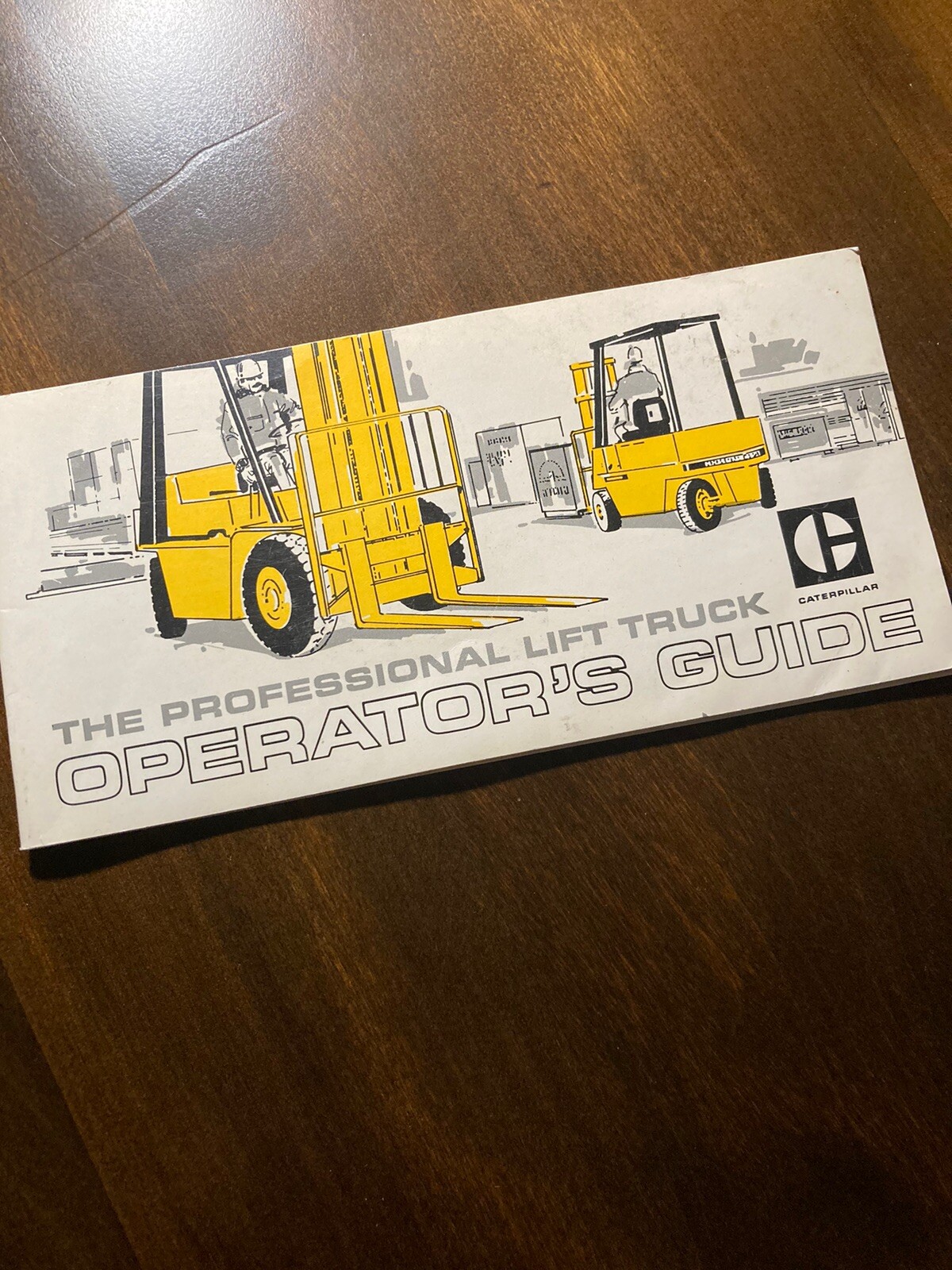 VTG Caterpillar Lift Truck Operator’s Guide Book Brochure CAT Plus Owners Manual