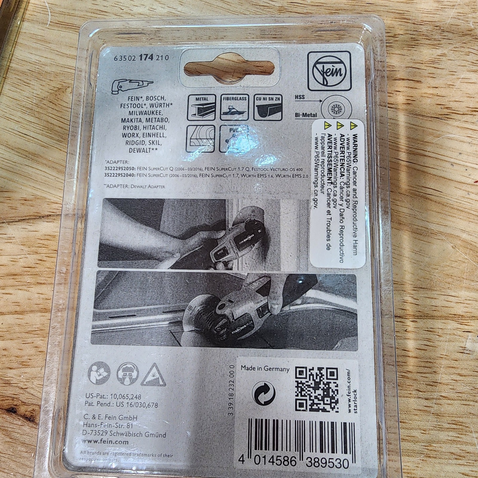 FEIN Multi Tool Blade Attachment 63502174210