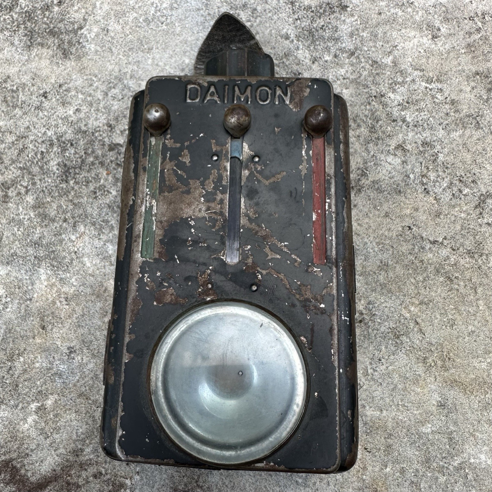 ORIGINAL WWII WW2 German Wehrmacht Daimon Flashlight - Named