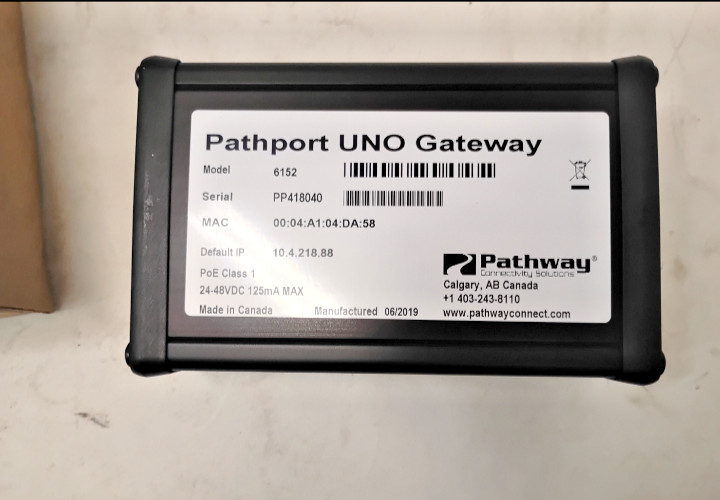 Pathway 6152 Uno Portable Output