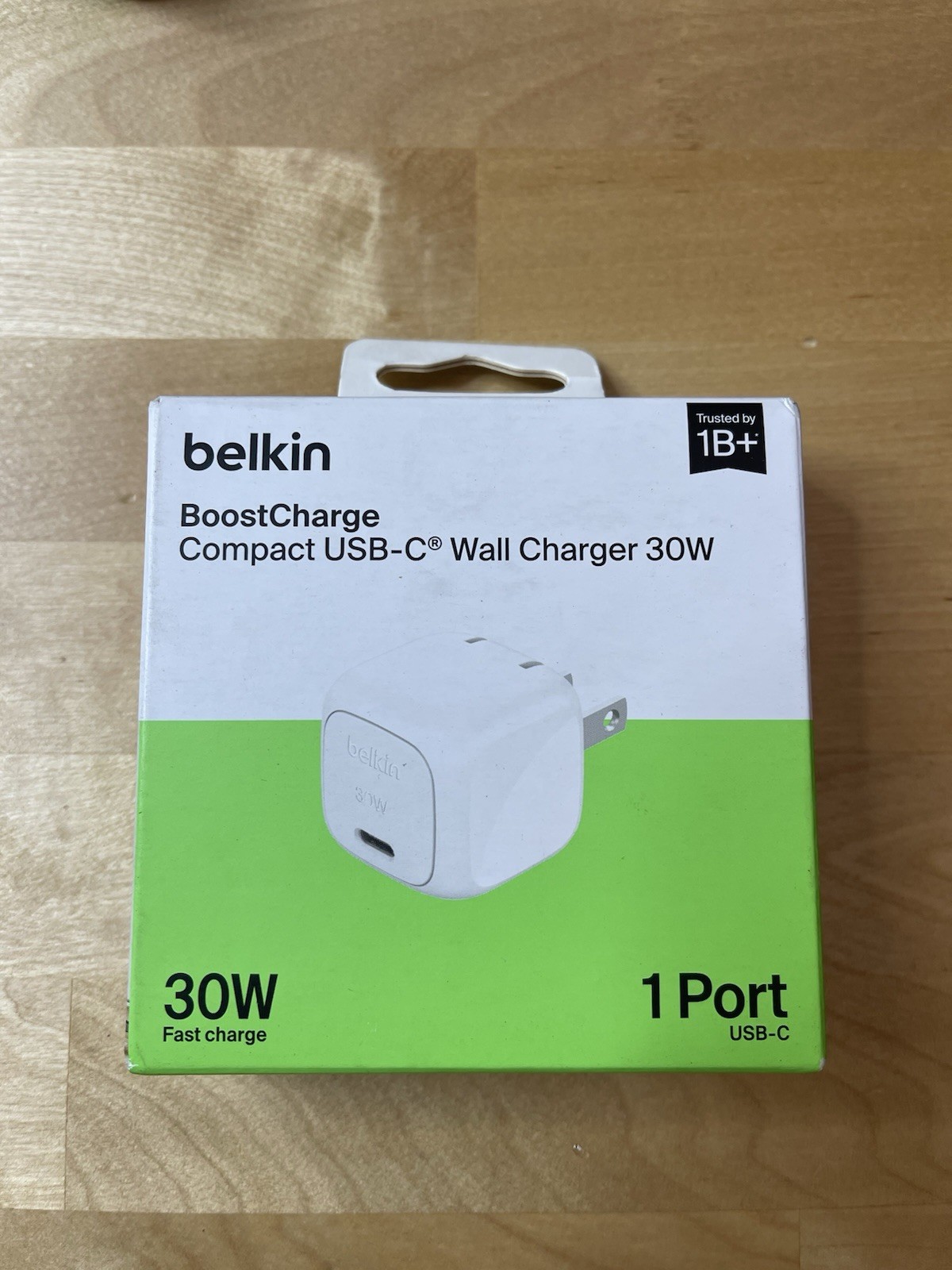 NEW & SEALED Belkin Boost Charge 30W USB-C Wall Charger 1 Port