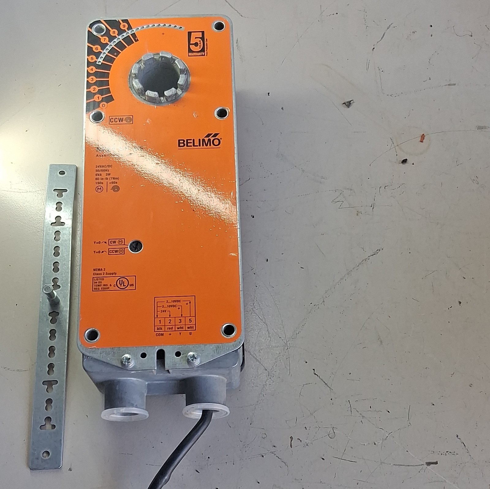 Belimo NF24-SR US Spring Return Damper Actuator 24V VAC/DC 2-10VDC