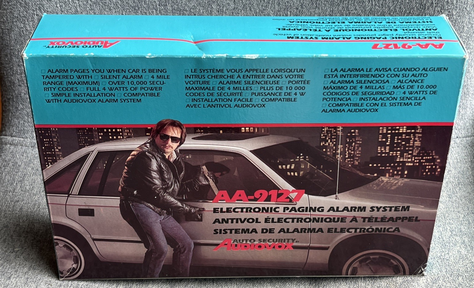 Audiovox Auto Security Model AA9127 Electronic Paging Alarm System Brand New