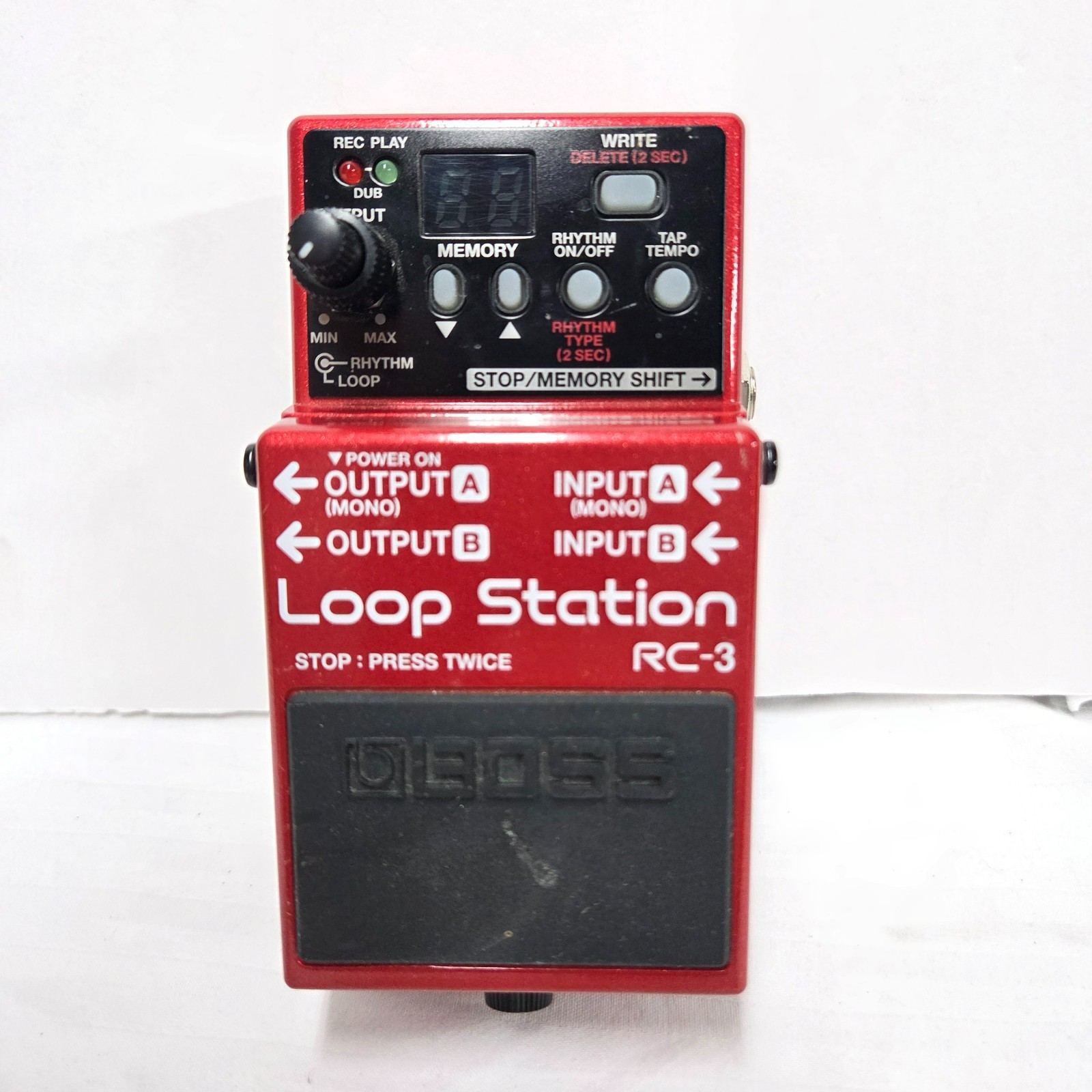 Boss RC-3 Loop Station Guitar Pedal – Looper w/ Box, Manual, Battery Included