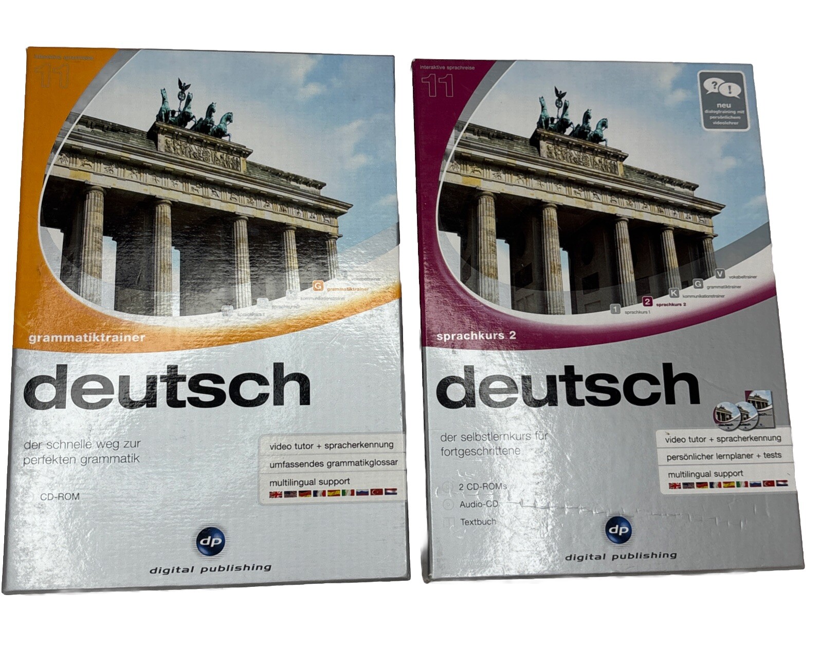 Grammatiktrainer Deutsch DP & Sprachkurs 2