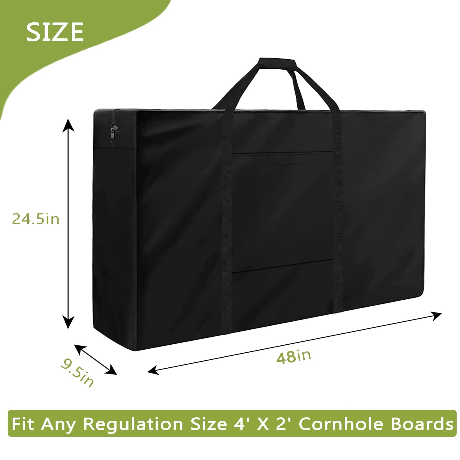 Cornhole Carrying Case,4' X 2' Cornhole Bag Carrying Cases,Weatherproof Cornh...