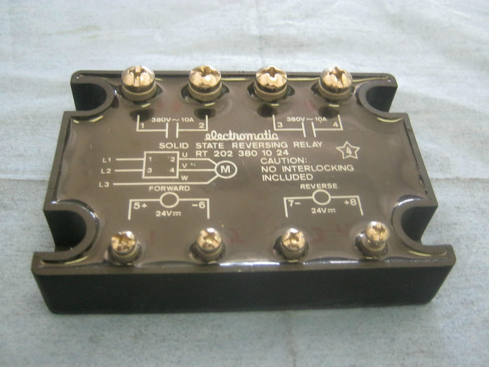 Electromatic Model: RT 202 380 10 24 Solid State Reversing Relay O