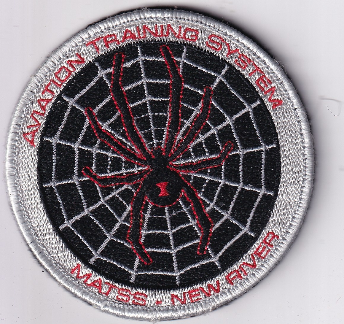 US Navy Aviation Training System MATSS New River Black Widow patch mid GWOT