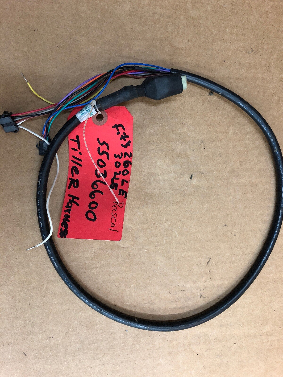 Rascal 260LE,302LE Harness 55036600