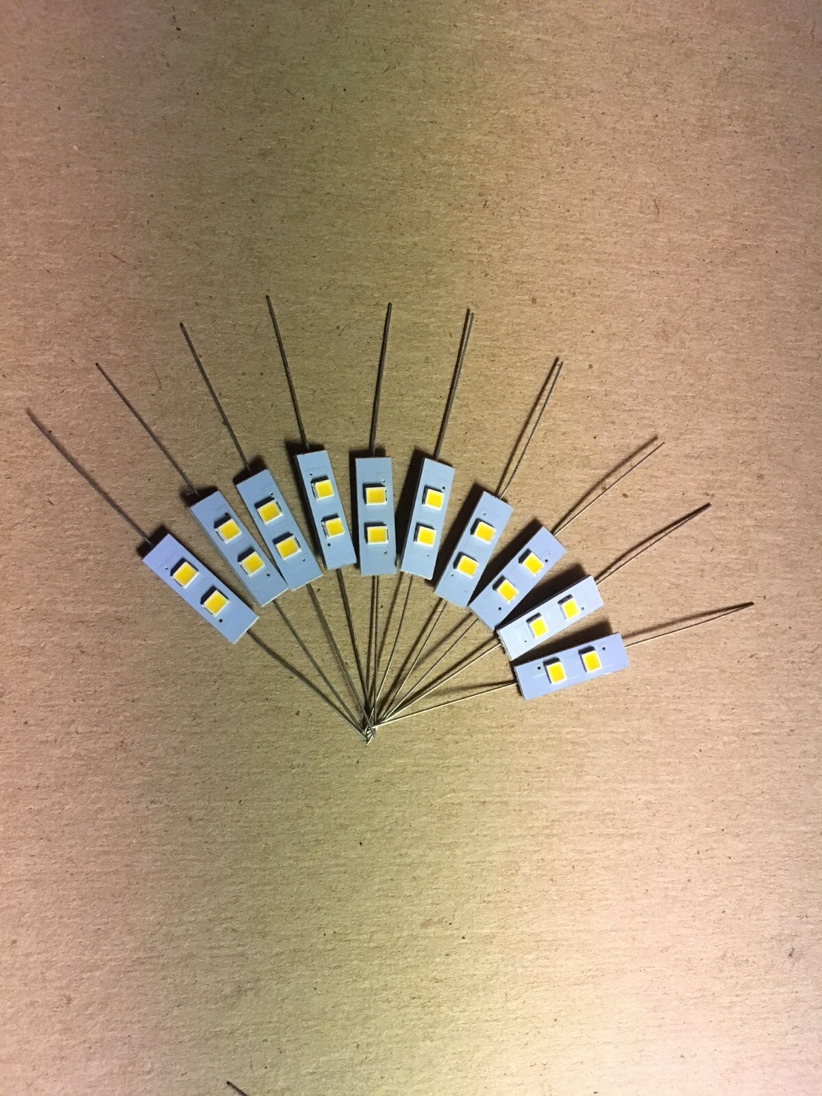 (10) 8v- GREEN LED AXIAL LAMPS  -rt701 rt707 rt1050 rt1011 rt1020 / Pioneer CT-F