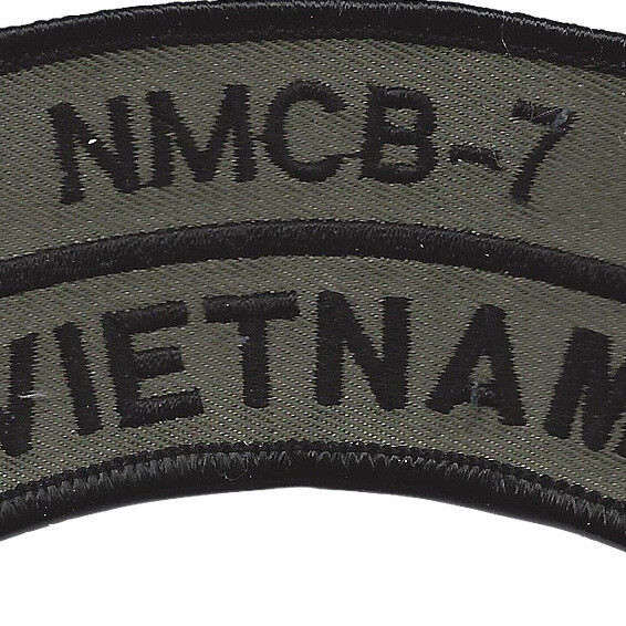NMCB-7 Vietnam OD Patch