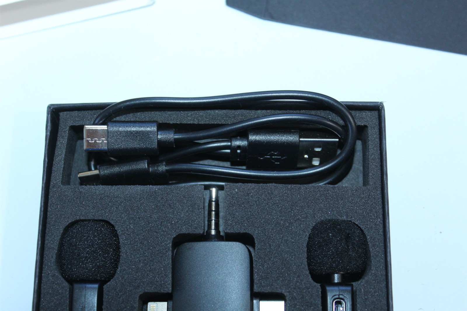 Wireless Lavalier Microphone Set Of 2 Plug & Play