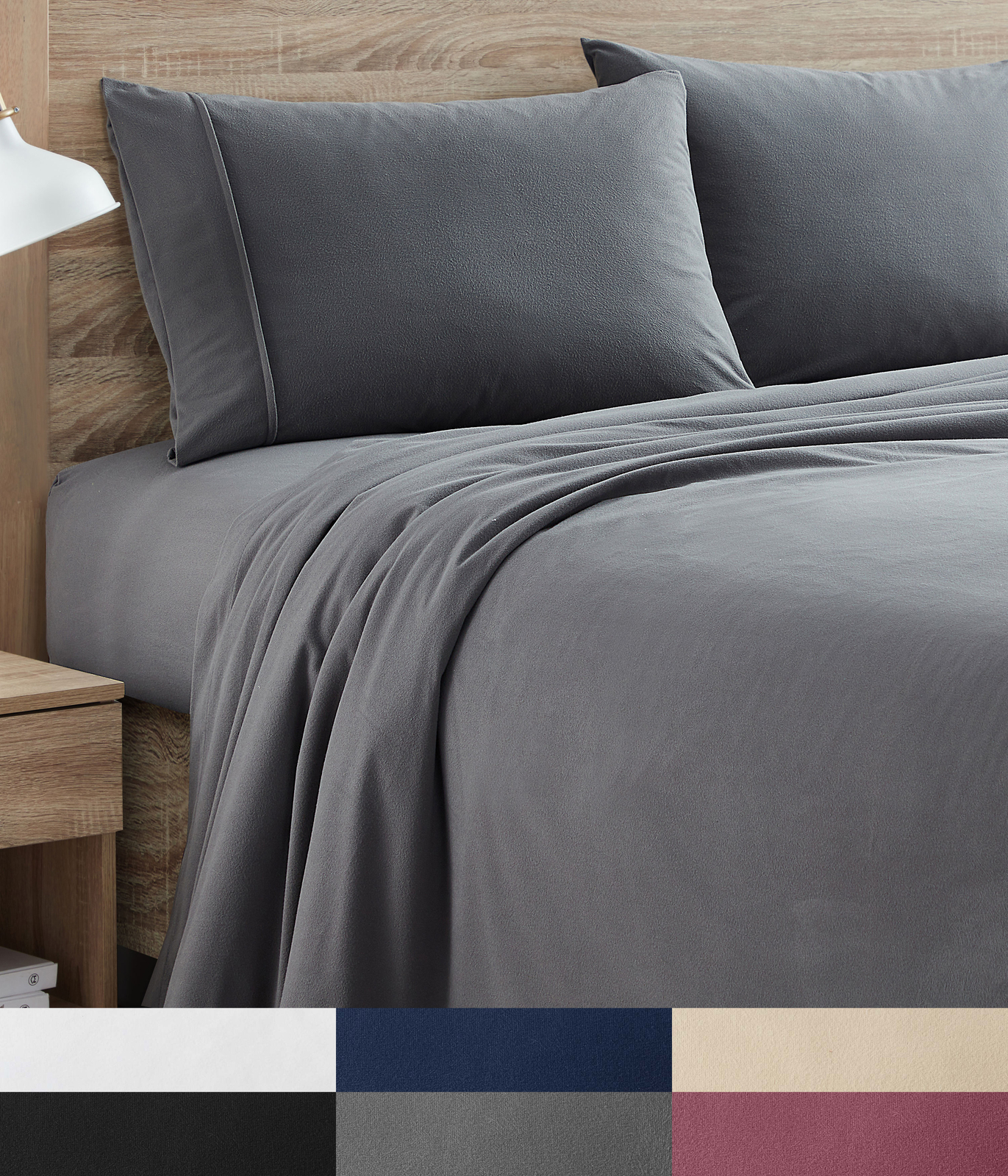 1500 Supreme Collection Microfiber Flannel Sheet Set
