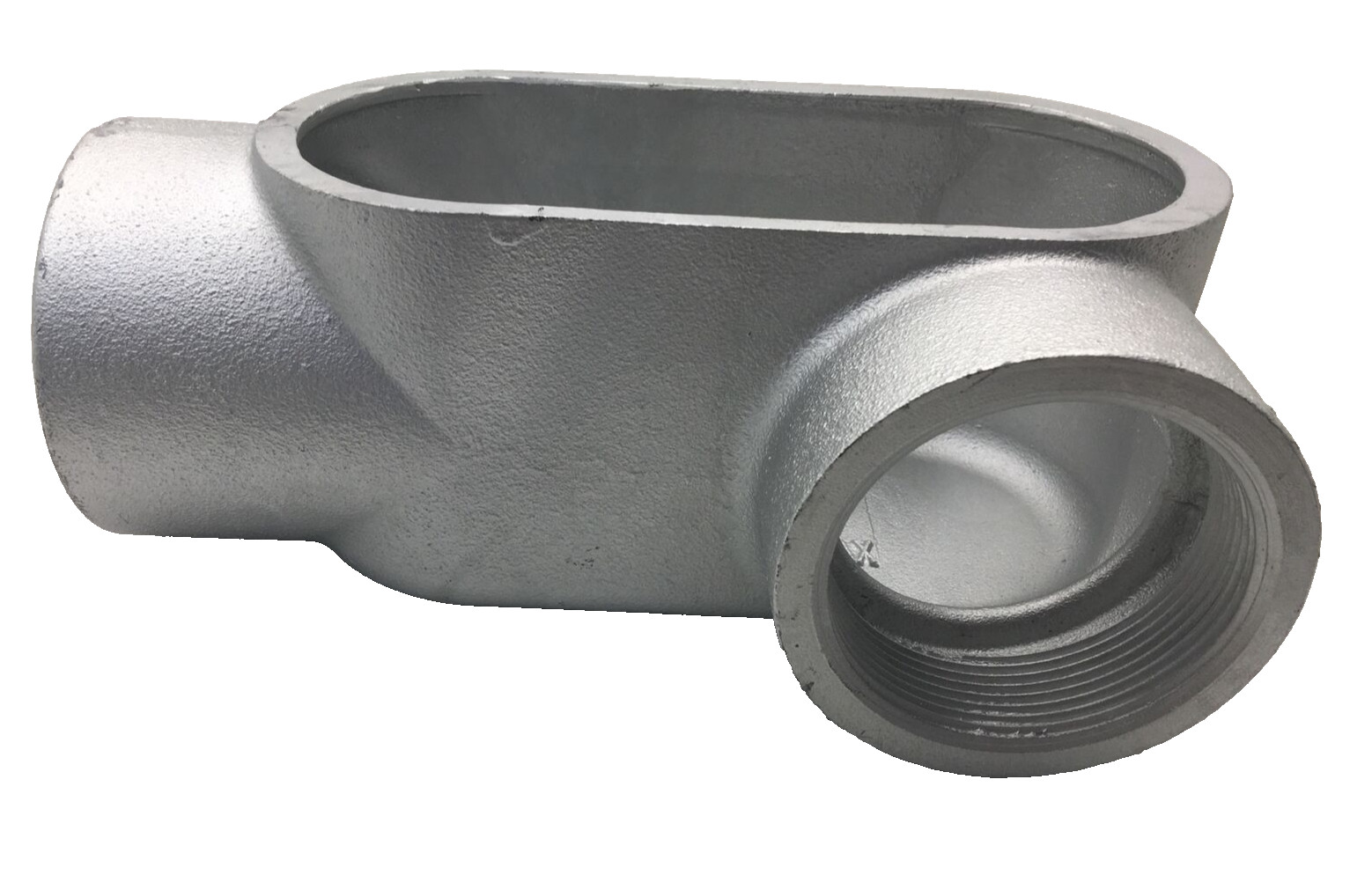 LL8G7 TOPAZ MALLEABLE IRON CONDUIT BODY 3 INCH HUBS TYPE LL FORM 7