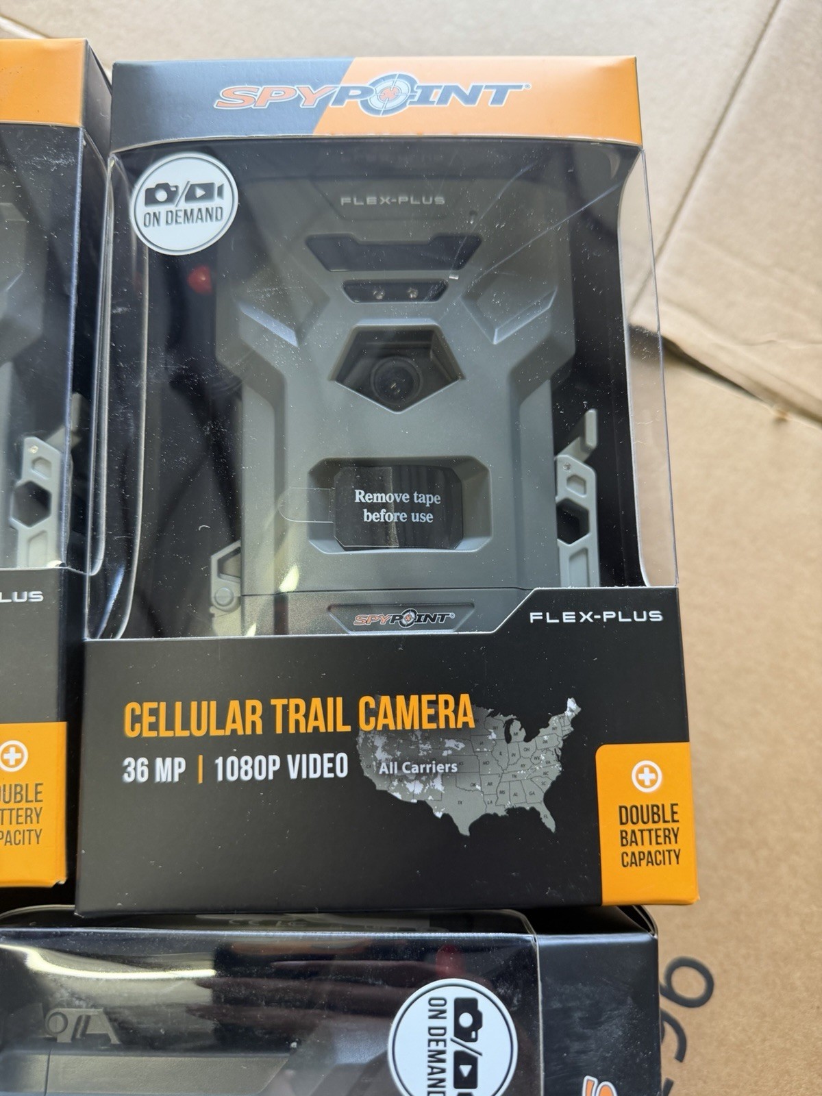 New & Sealed! Spypoint FLEX-PLUS 36 Megapixel Cellular Trail Camera - NIB!