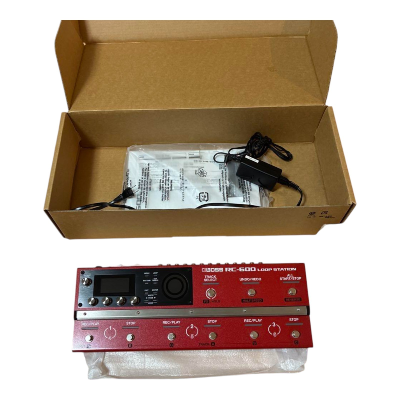 BOSS RC-600 Loop Station Looper Sequencer Electric Guitar Effect Pedal New