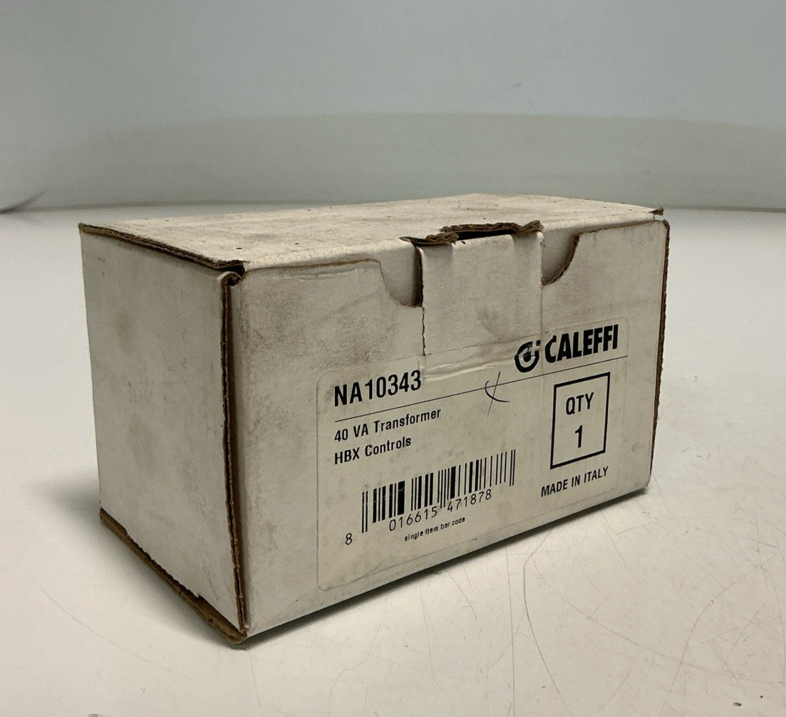 NEW, CALEFFI, NA10343, 40VA TRANSFORMER. (5i-4)