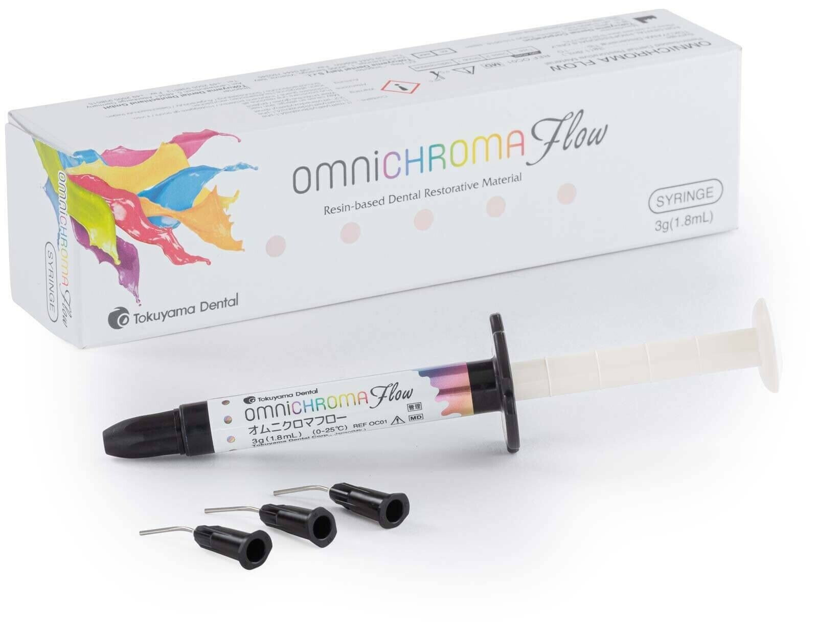 Tokuyama Omnichroma Flow 1 Shade Flowable Restorative Composite 3gm Syringe
