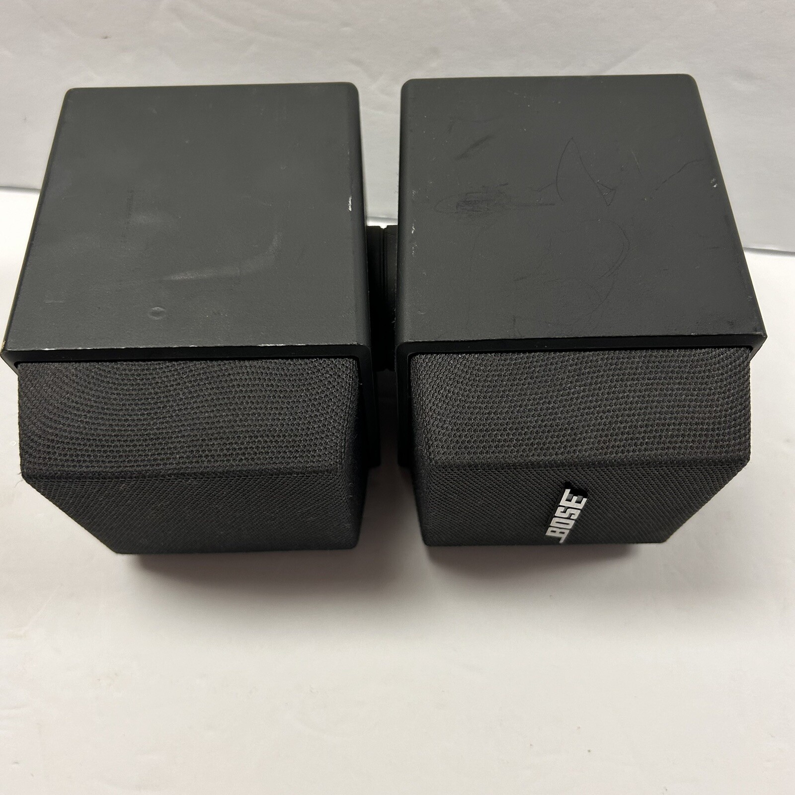 Bose Acoustimass Double Cube Speaker Working Condition Tested Black