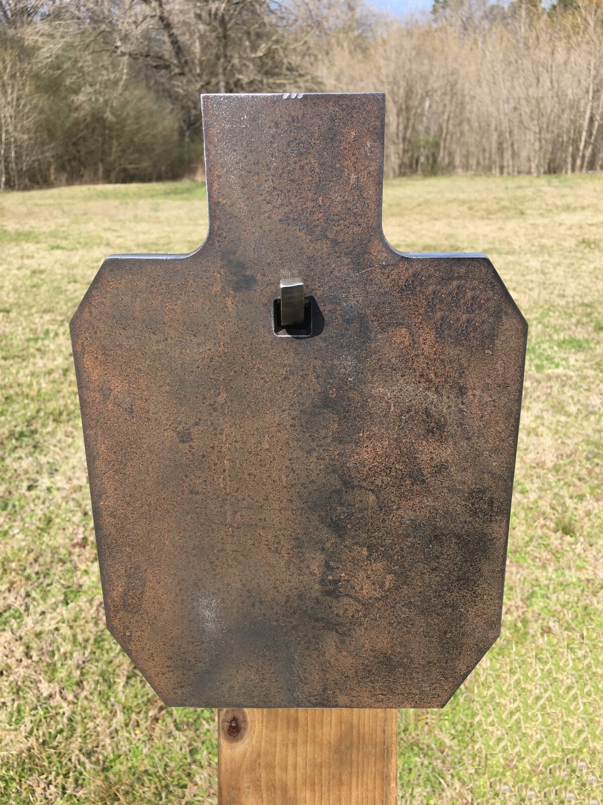 8”x12” IDPA/IPSC Steel Shooting Target 3/8" AR500 Range Target w/ 2x4 Hook