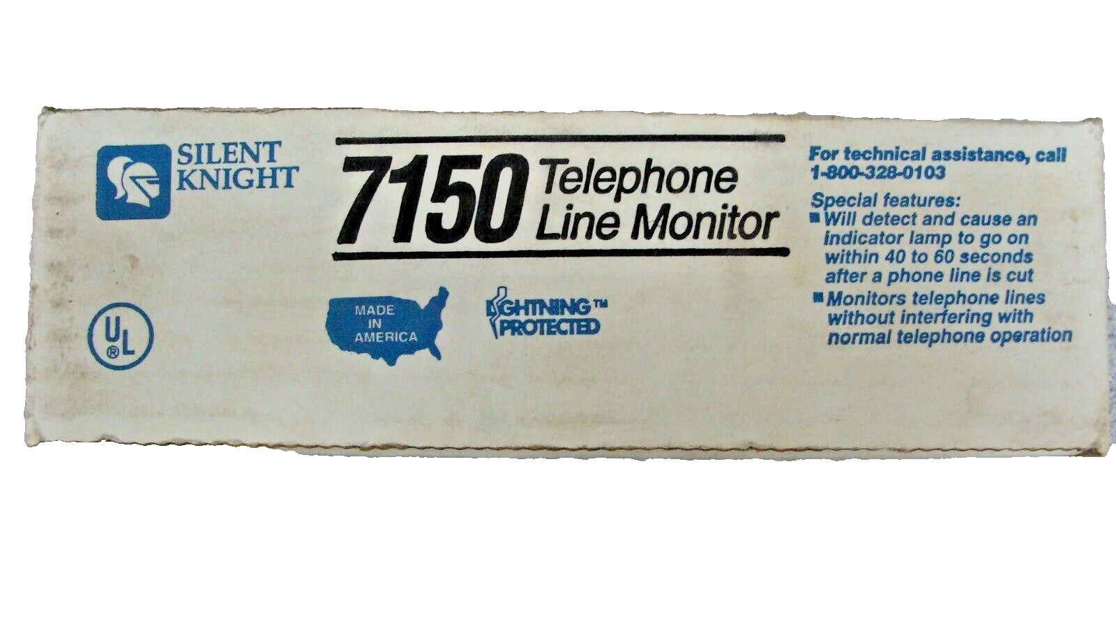 Silent Knight 7150 Telephone Line Monitor Signaling Device NEW NIB d