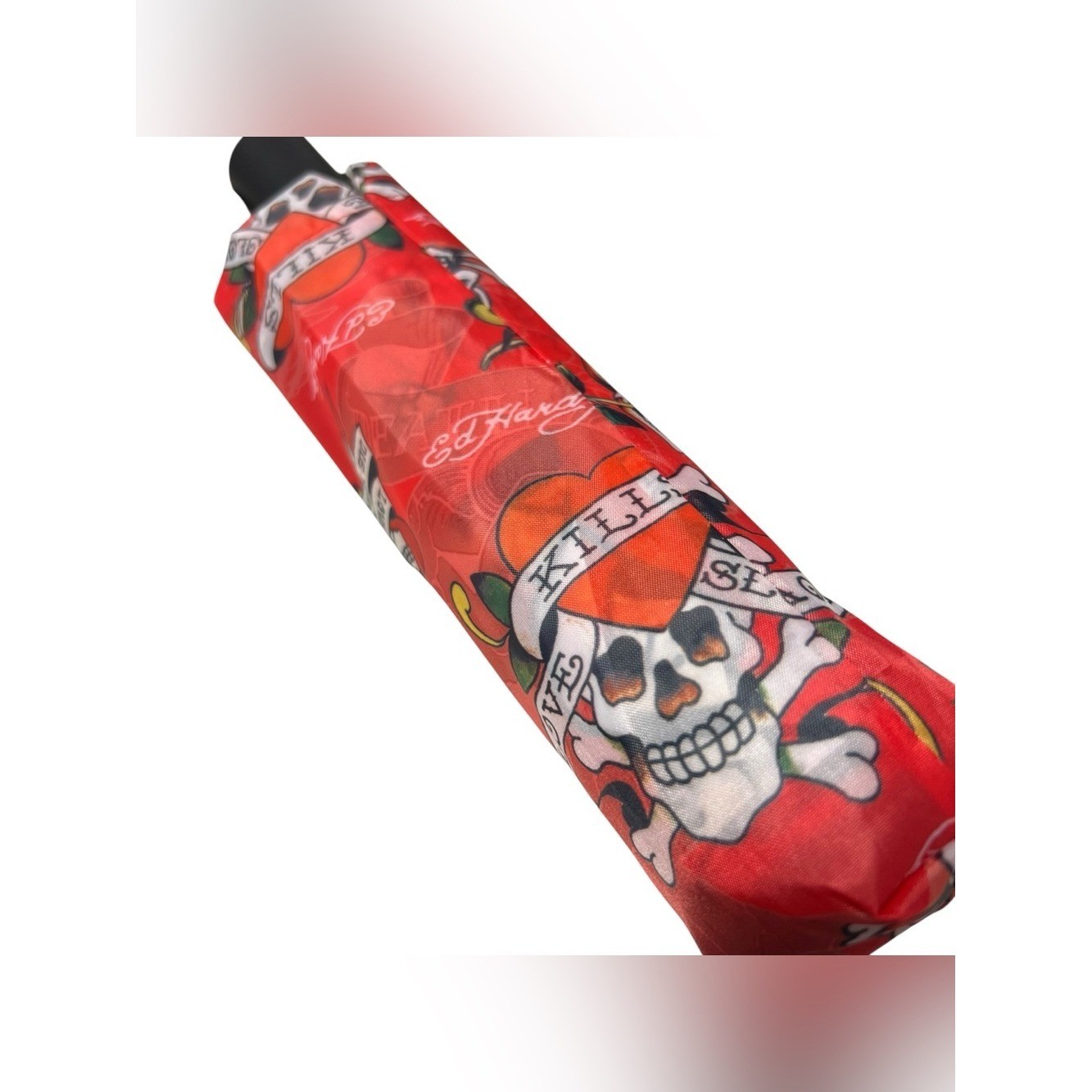 Ed Hardy Iconic Tattoo Compact Umbrella