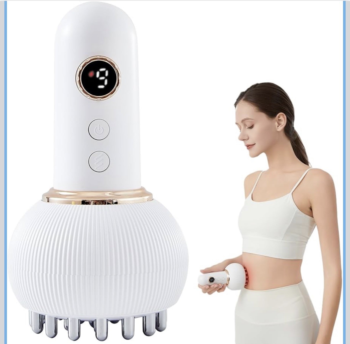 Electric Meridian Brush Smart Cupping Massager Body Massager Scraping Device