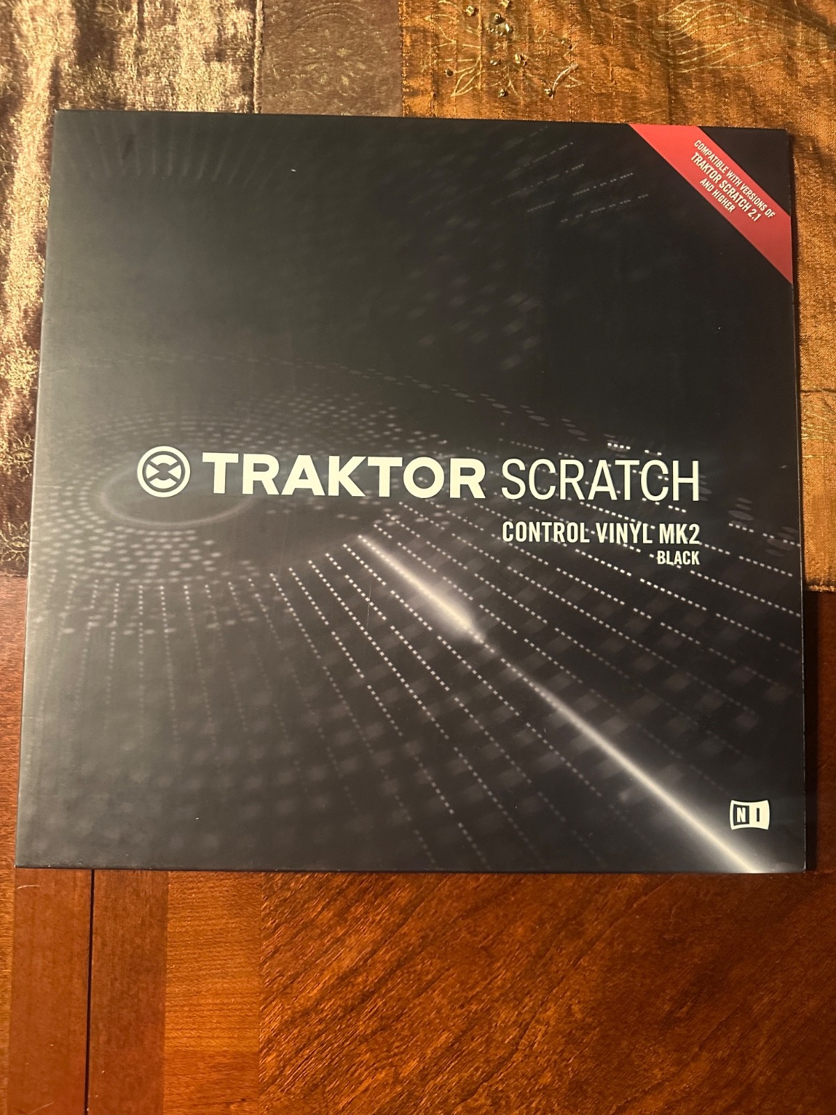 TRAKTOR SCRATCH CONTROL VINYL MK2 BLACK Native Instruments