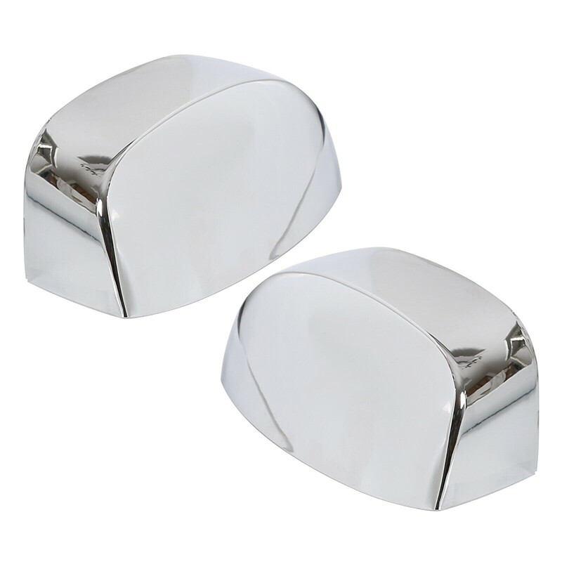 Fits 07-13 Chevy Silverado / GMC Sierra CHROME Mirror Covers Caps Replacement