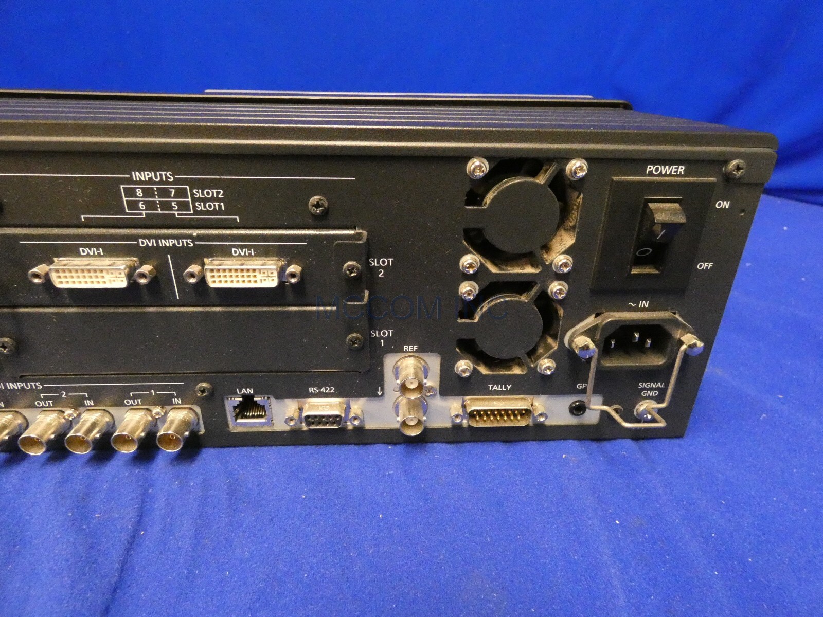Panasonic AV-HS400A 6 Input Multi-Format HD Switcher w/ AV-HS04M5, AV-HS04M3