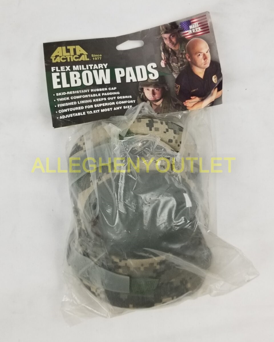 ALTA Flex Elbow Pads Soft Style ACU One Size Fits All (USGI) NIB