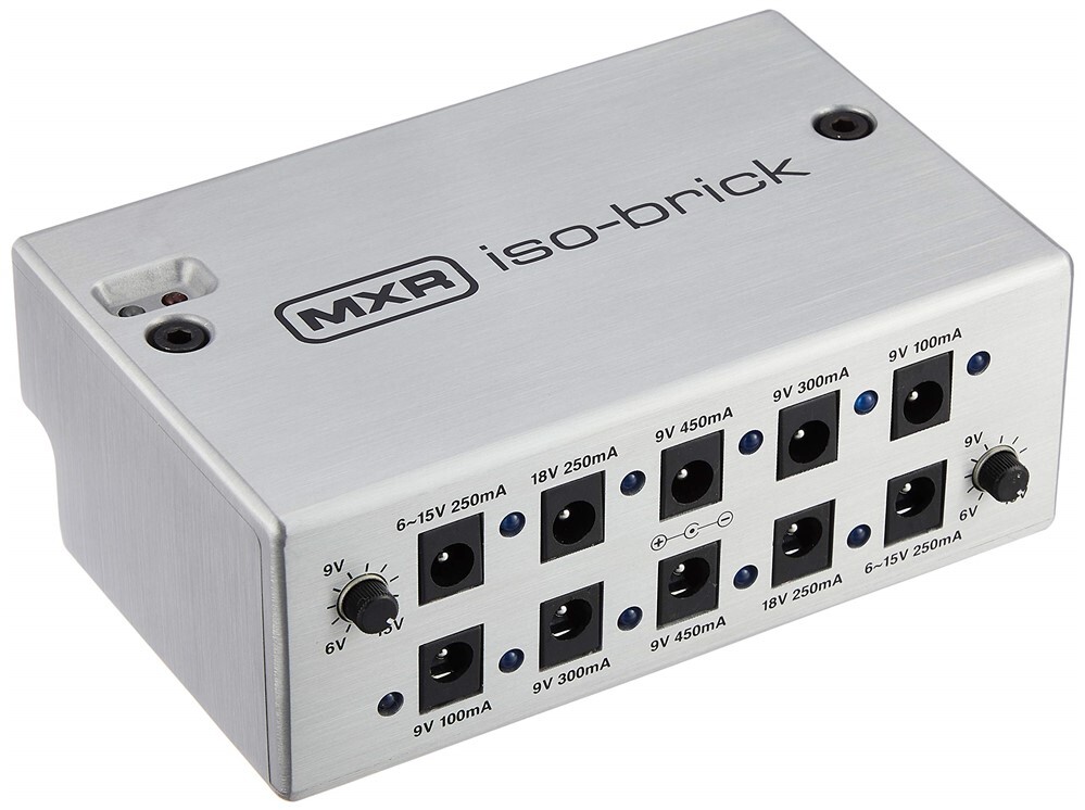 NEW MXR Iso-Brick 10-output Isolated Guitar Pedal Power Supply, #M238
