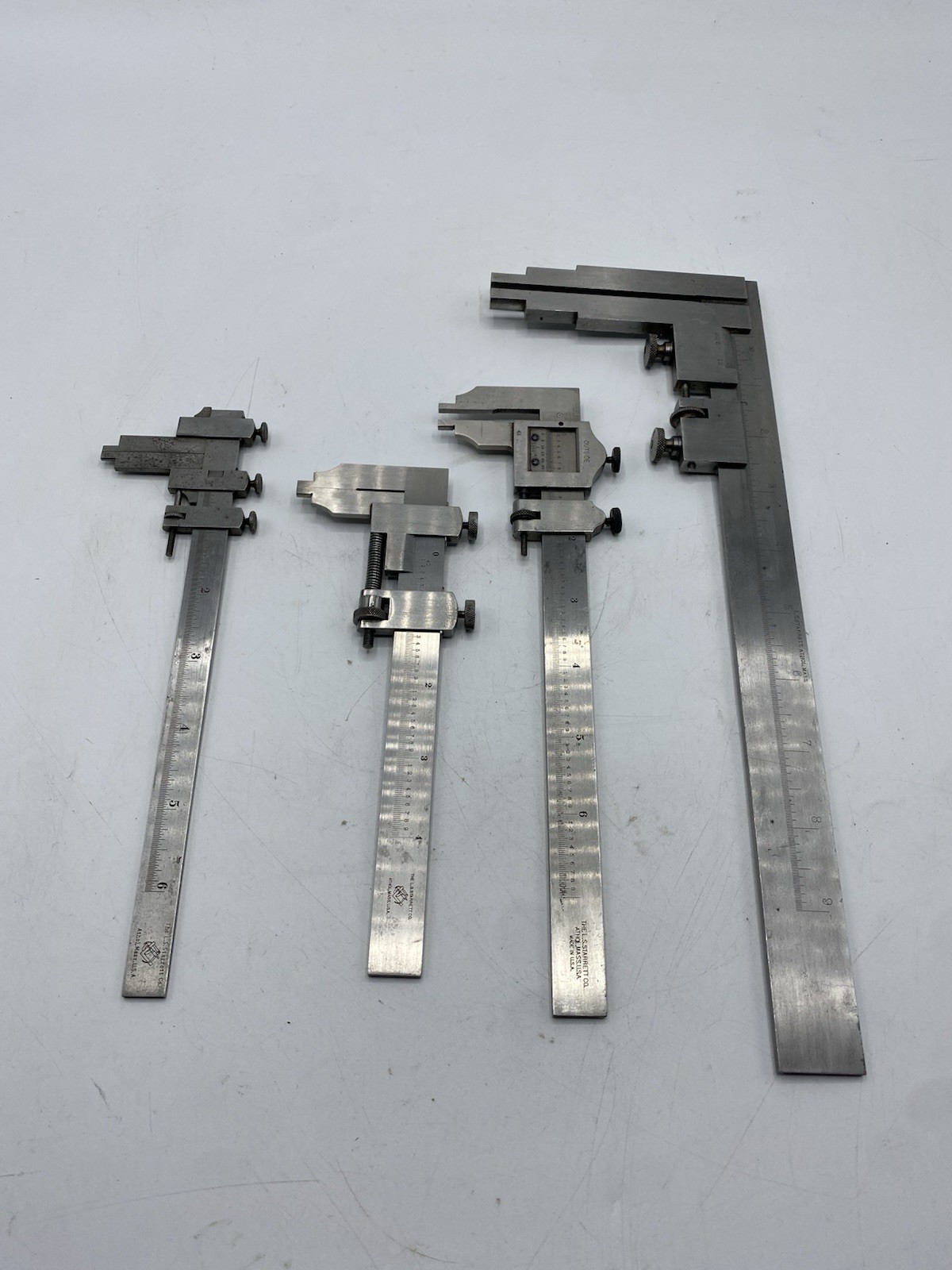 Machinist Lot Of (-4-) Calipers