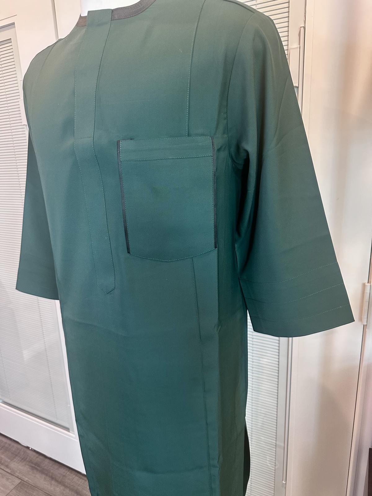 2pcs set African/Nigerian inspired Kaftan in Green color size XL