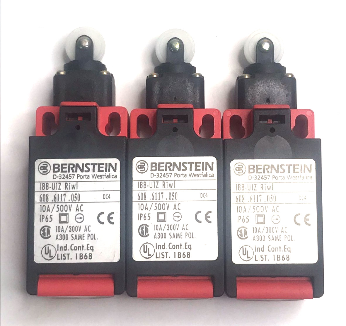 3Pcs.Berrnstein I88-U1Z Riwl 608.6117.050 Limit Switch