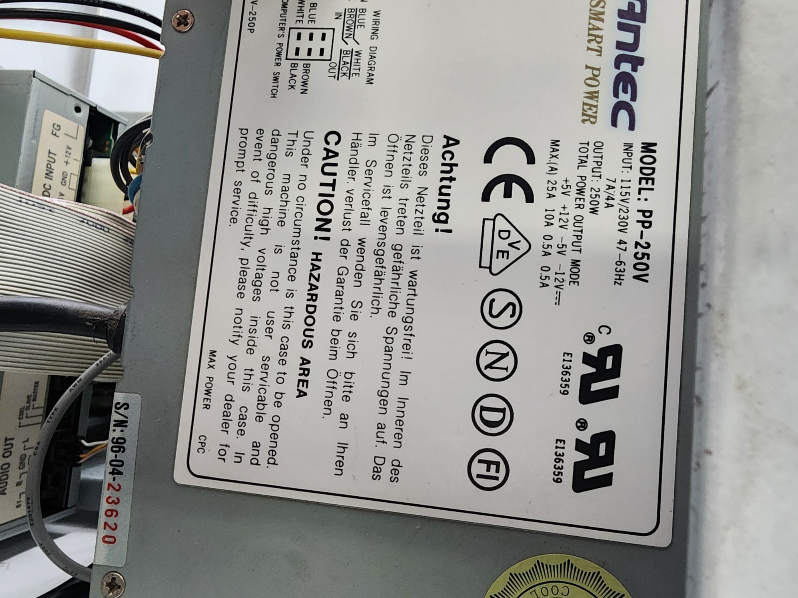 Vintage PC INTEL ADVANCED/AS (ATLANTIS) Pentium CPUSIS 6326 GPU 64MB RAM