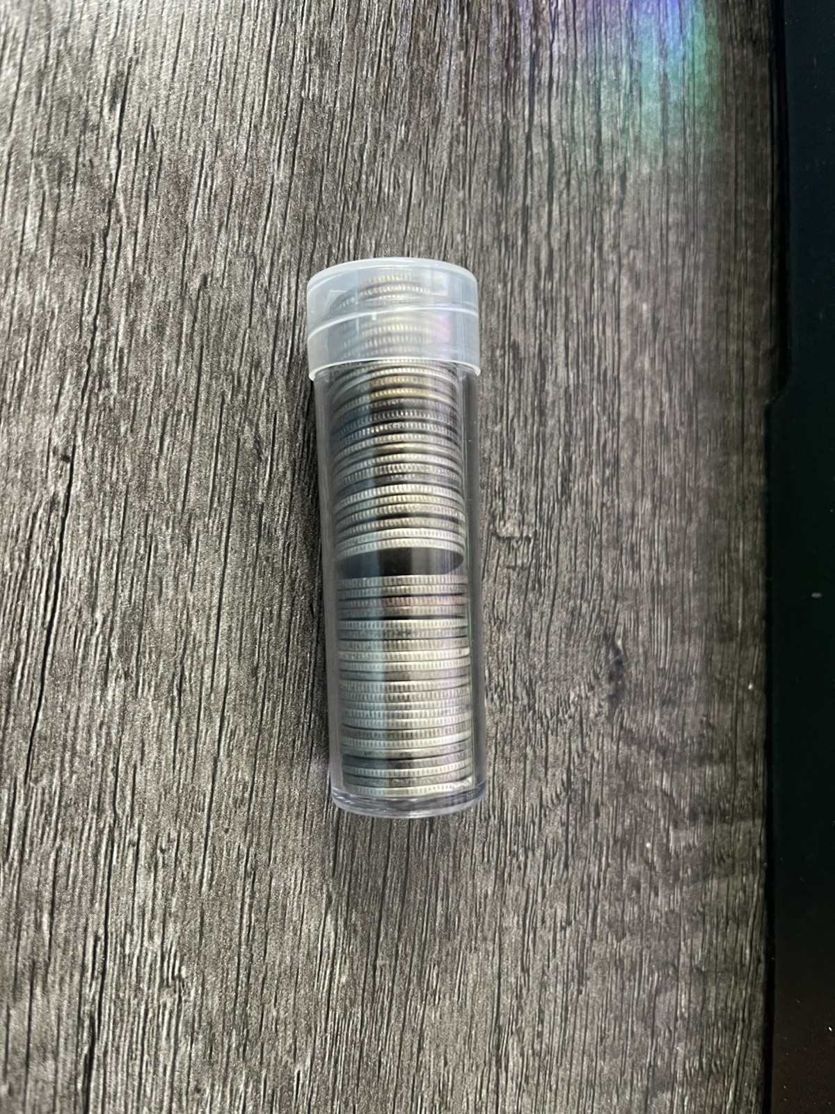1 Silver Dime Roll, Canadian 80% (2.94 Troy Oz/roll), $4.90 face. UNDER SPOT