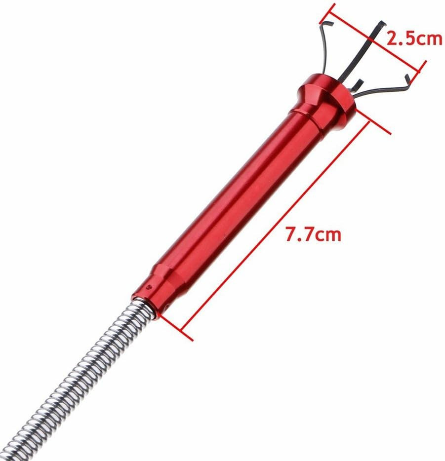 Flexible Grabber Claw Type Garbage Picker with LED Light arm Extension. Claw Gra