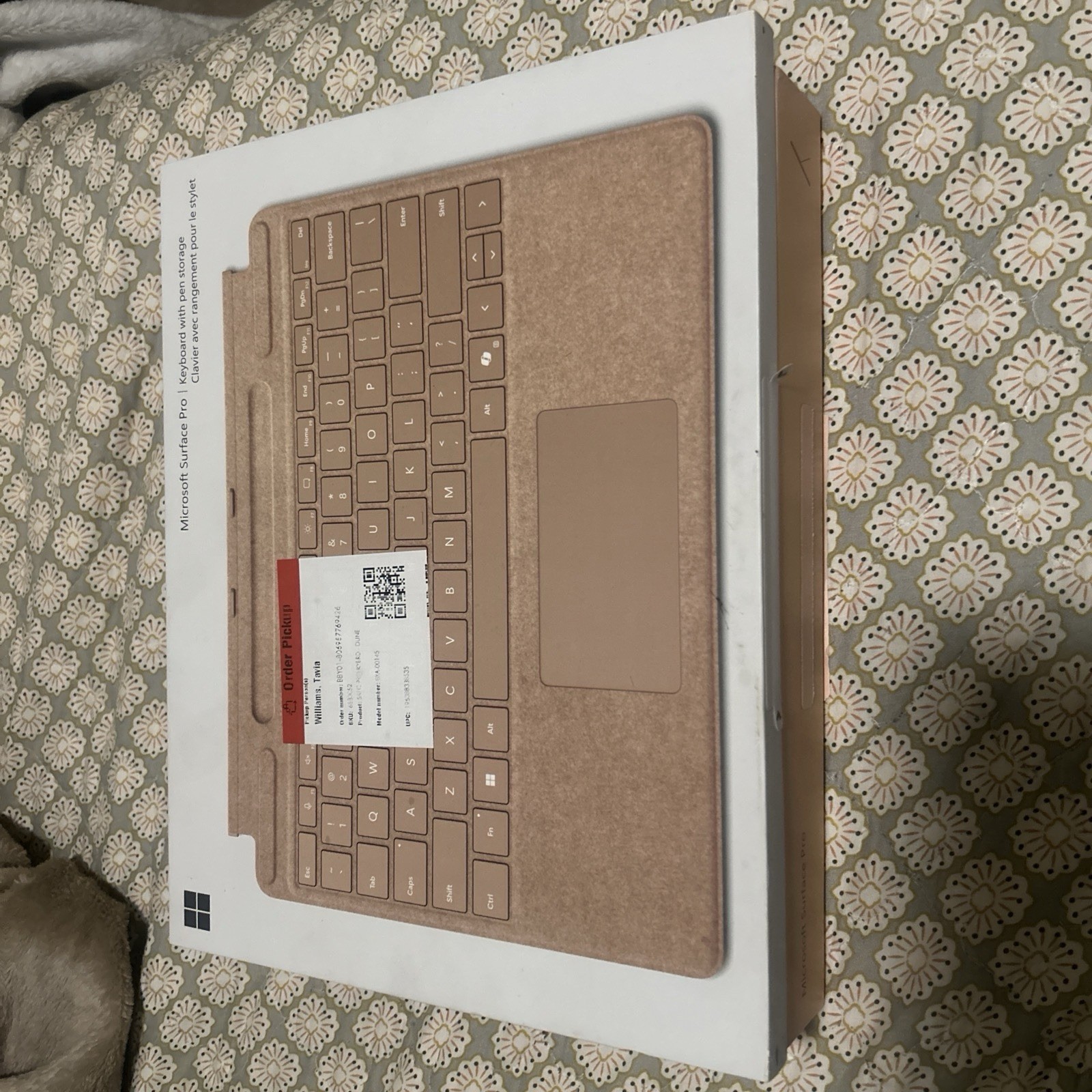 Dune Microsoft Pro Keyboard With Pin Storage