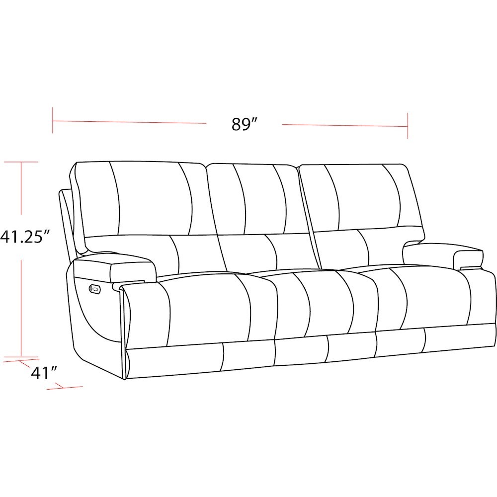 Whitman - Verona Linen - Powered By Freemotion Cordless Power Reclining Sofa