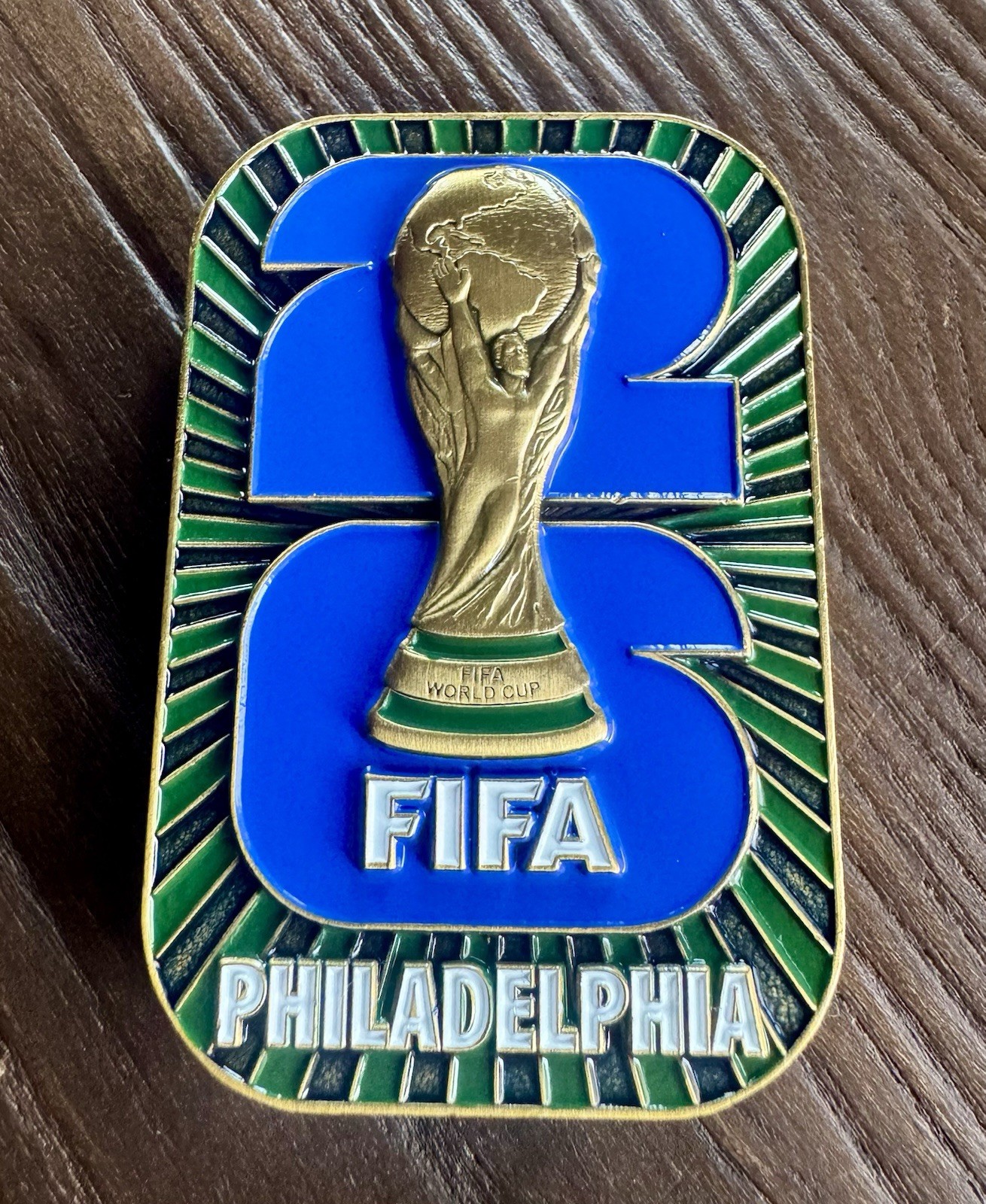 FIFA 2026 Philadelphia Septa Transit Police Challenge Coin Swat K9 Soccer Philly