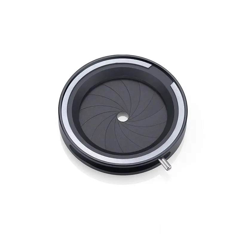 1 PC Adjustable 1.5-26mm 2-50MM Iris Diaphragm Aperture Microscope Camera Lens