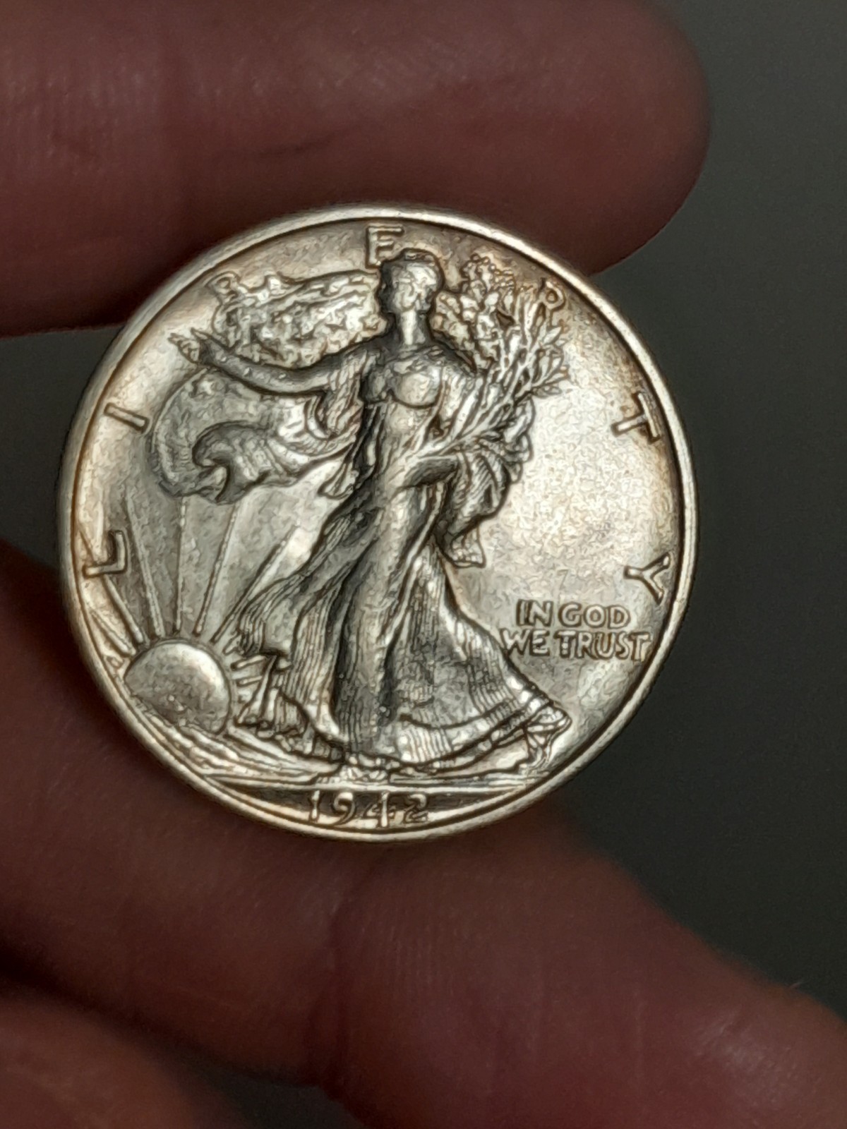 1942- D Walking Liberty Half Dollar #3