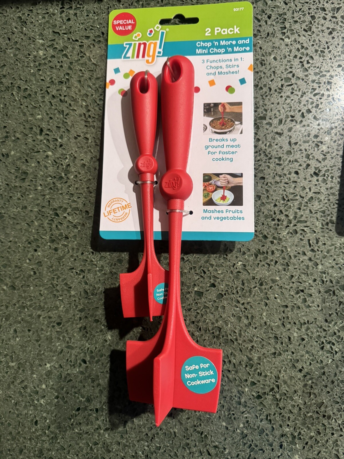 2- Pack Chop ‘n More and Mini Chop ‘n More.