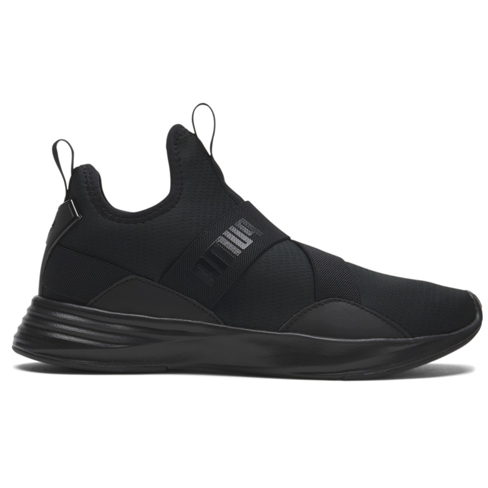 PUMA Radiate Mid Training  Womens Black Sneakers Athletic Shoes 19408902